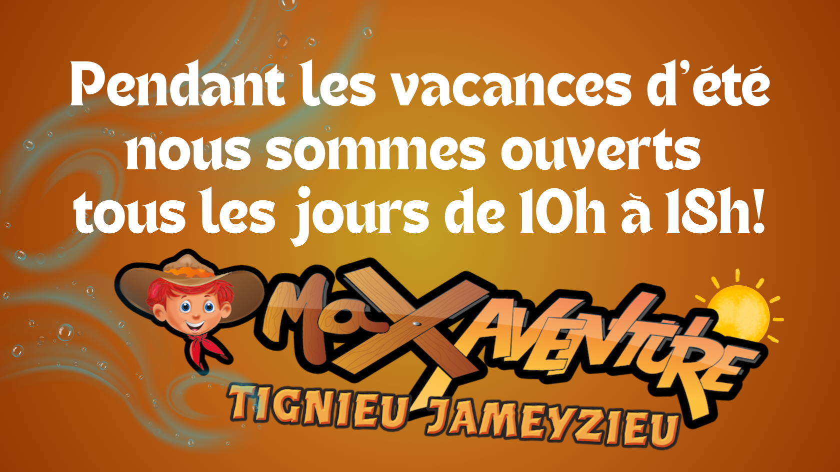 maxaventure tignieu jameyzieu horaire été